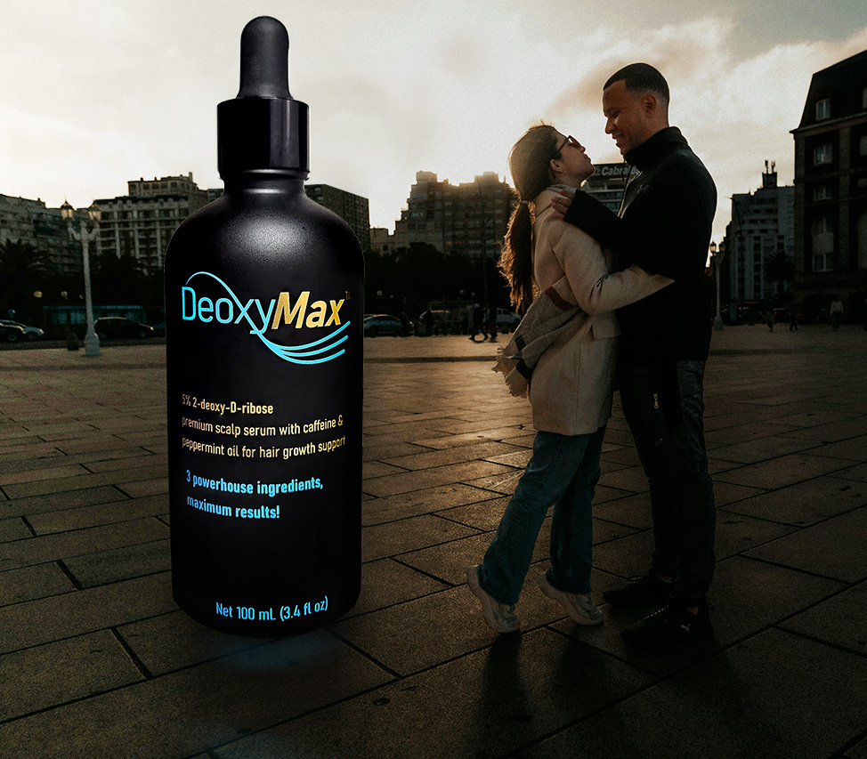 DeoxyMax premium hair growth supporting serum. Regrow your hair in as little as 6 weeks!* Energizing Caffeine, Refreshing Peppermint Oil, and 5% deoxyribose. - Image 11